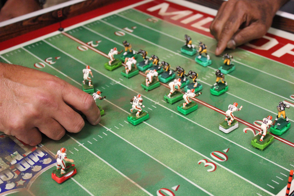the first time I got the iconic game – “ Electric Football 
