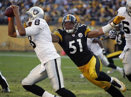Raiders Steelers Football