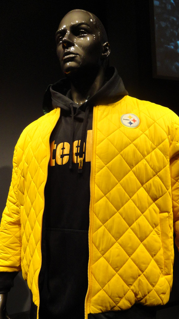 Photos: New Steelers Nike Apparel From the Launch in NYC - Pittsburgh ...