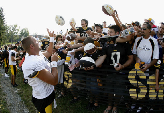 steelers training camp