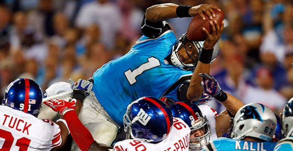 APTOPIX Giants Panthers Football