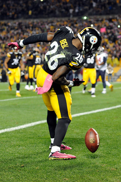 Houston+Texans+v+Pittsburgh+Steelers+LeVeon+Bell+Celebration