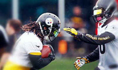 Steelers running backs DeAngelo Williams and LeVeon Bell