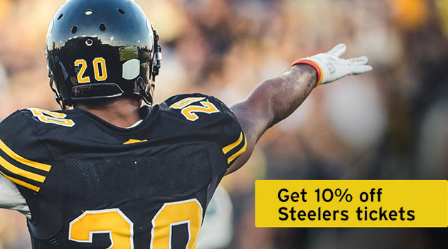StubHub Is Offering 10% Off Tickets To Any Steelers Games!